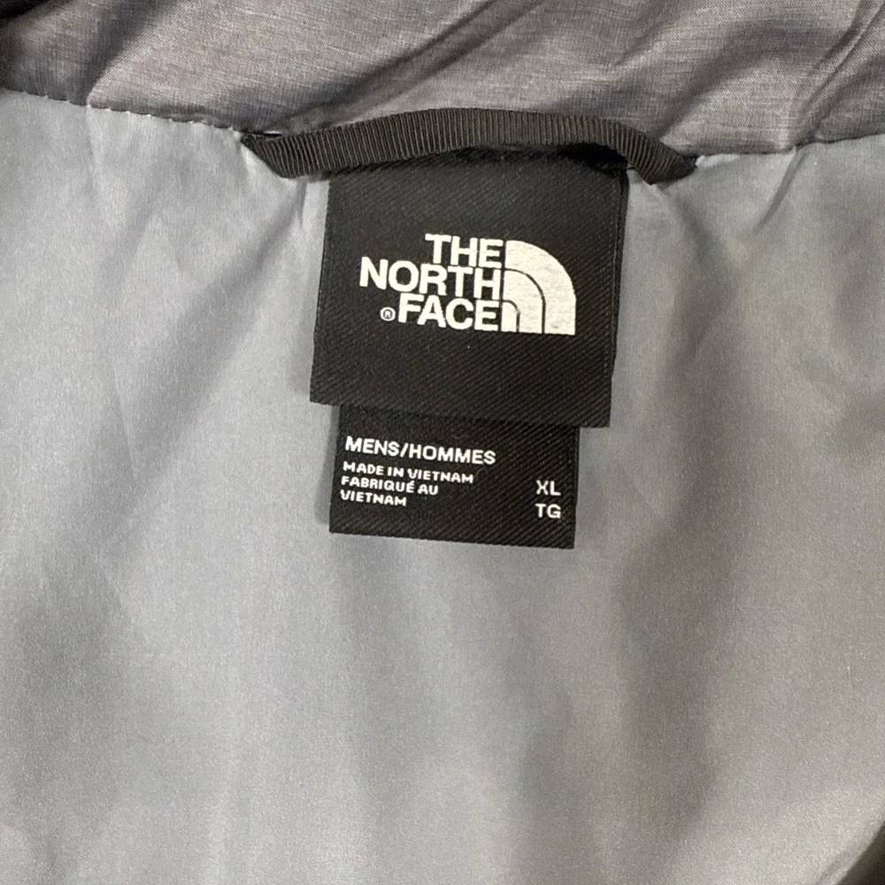 JACKET North Face Men's (XL) Junction Insulated Full Zip Puffer Grey Heather
